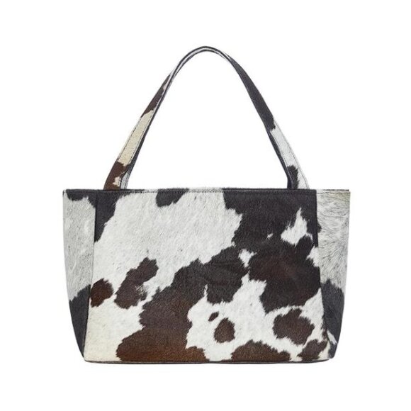 Hosbjerg Handbags - HOSBJERG Women's Sille Tote Bag In Brown/White